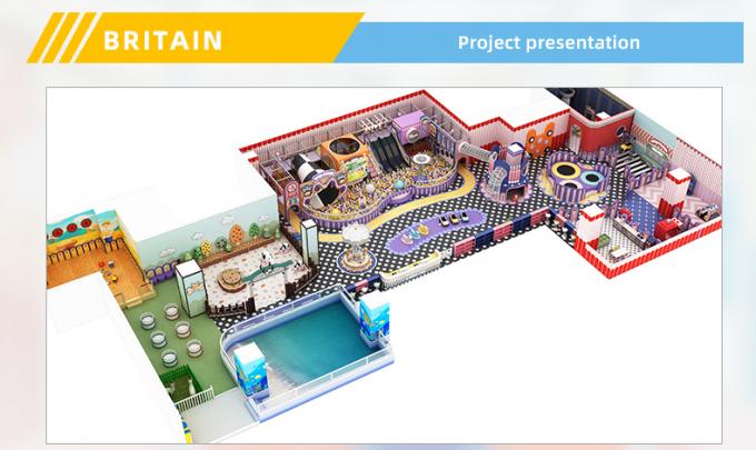 Château à l'intérieur Famille Fort à l'intérieur Amitiés Équipement de jeu commercial 5