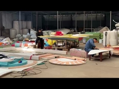 Couture de haute précision pour châteaux gonflables