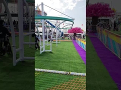 Interaction parent-enfant La ligne de fermeture à glissière pour enfants Balancer en plein air Sans alimentation En plein air La fermeture à glissière pour enfants