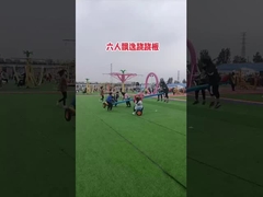 Balançoires à bascule multipersonnes pour enfants de parc non motorisées, jeux extérieurs bon marché, tuyau galvanisé à 12 places