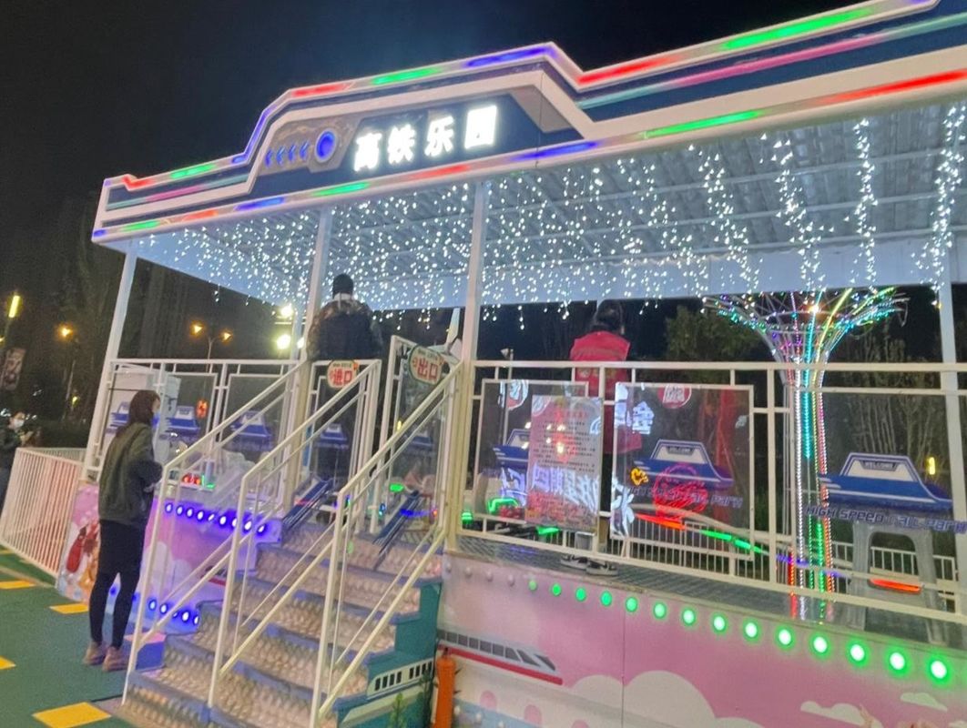 Fabrique de divertissement pour enfants Ventes directes Parcs d'attractions Voyage en train à grande vitesse Voyage au paradis