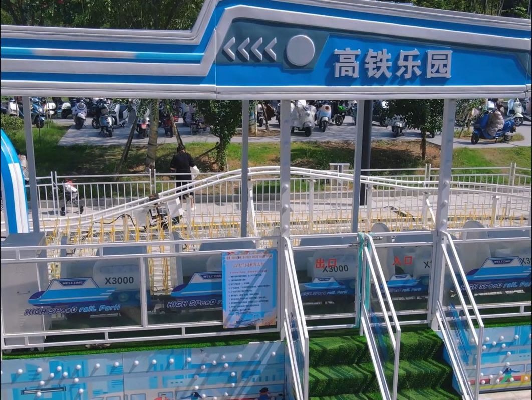Fabrique de divertissement pour enfants Ventes directes Parcs d'attractions Voyage en train à grande vitesse Voyage au paradis