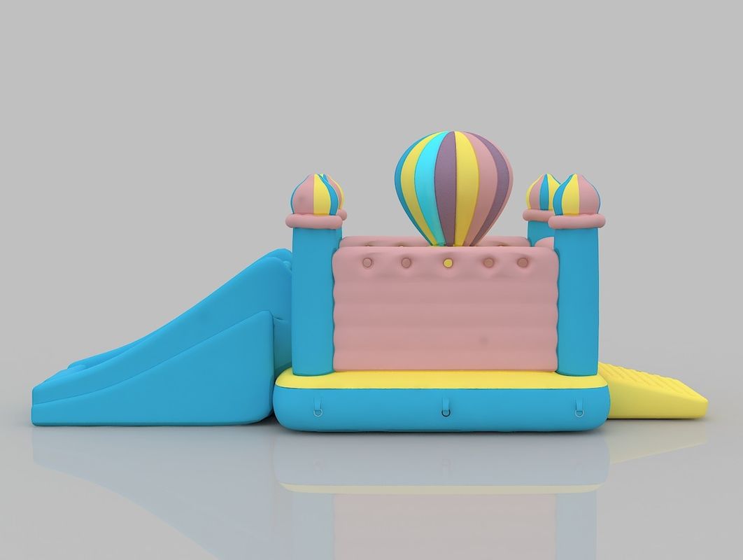 3 - 16 ans Château gonflable Thème ballon à air chaud Entreprise de maison de rebond avec souffleur
