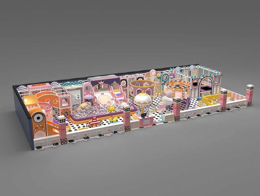 Château de PVC Naughty 2 ans ~ 15 ans Place de jeux pour enfants intérieure Parc d'attractions intérieur