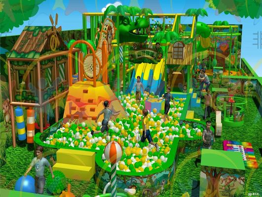 Le conte de fées château coquin terrain de jeux intérieur fabricant enfants 'Rides