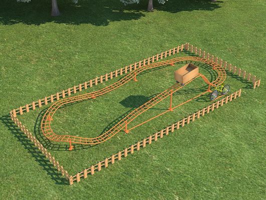 Parent Enfant Équipement de terrain de jeux interactif jaune Excursions en plein air Vélos Roue de montagne