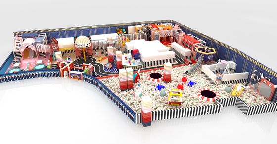 Appareils de jeux intérieurs en PVC, terrain de jeux commerciaux intérieurs, anti-craquage