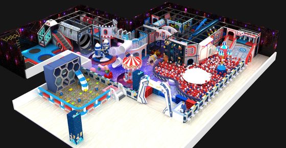 Le parc à thème intérieur du château, le terrain de jeux pour enfants.