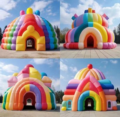 Château gonflable géant pour les enfants