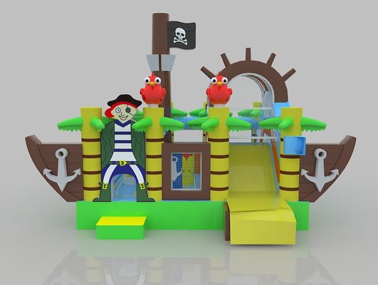 Château gonflable en forme de bateau Balon d'anniversaire pour enfants