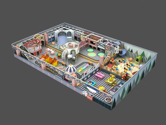 Équipement de jeux pour enfants équipement de terrain de jeux commercial sur mesure