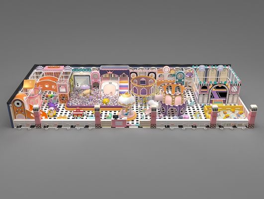 Château de PVC Naughty 2 ans ~ 15 ans Place de jeux pour enfants intérieure Parc d'attractions intérieur